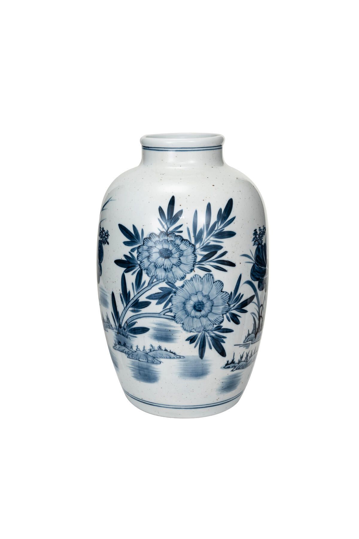 Hand-Painted Seramik Vazo