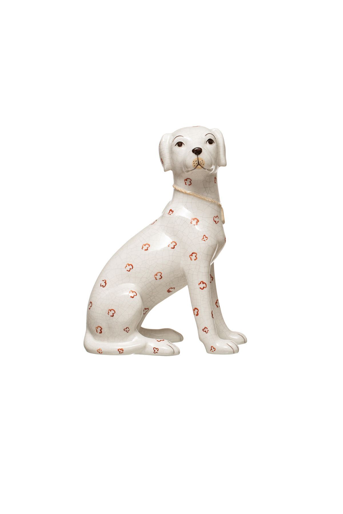 Hand-Painted Dekoratif Köpek Figürü