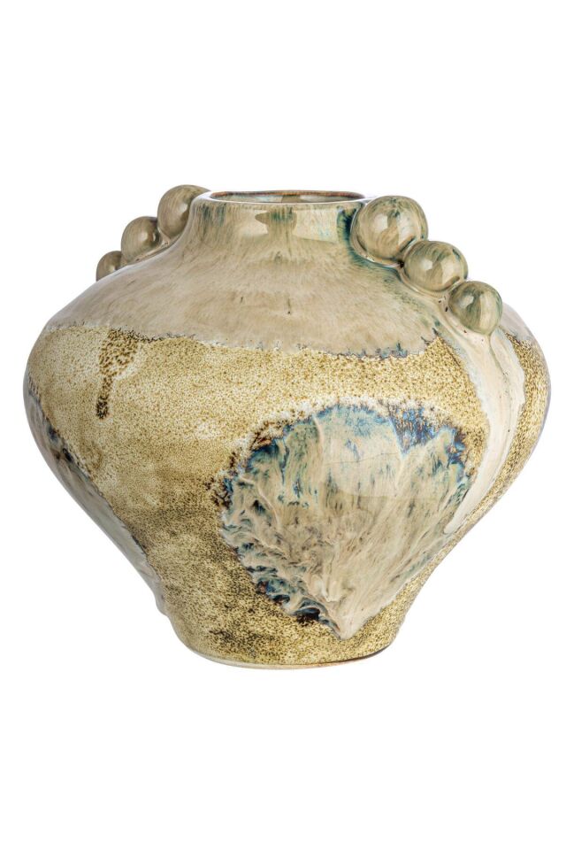 Doğal Şekilli Seramik Vazo