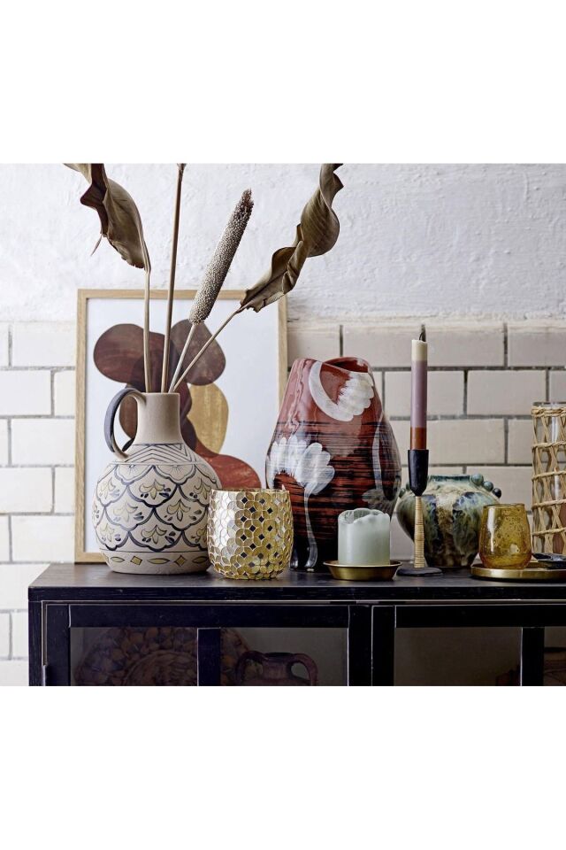 Doğal Şekilli Seramik Vazo