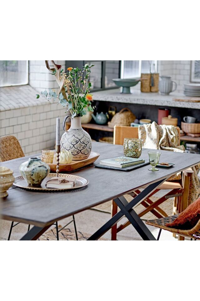 Doğal Şekilli Seramik Vazo