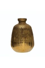 Terracotta Desenli Vazo