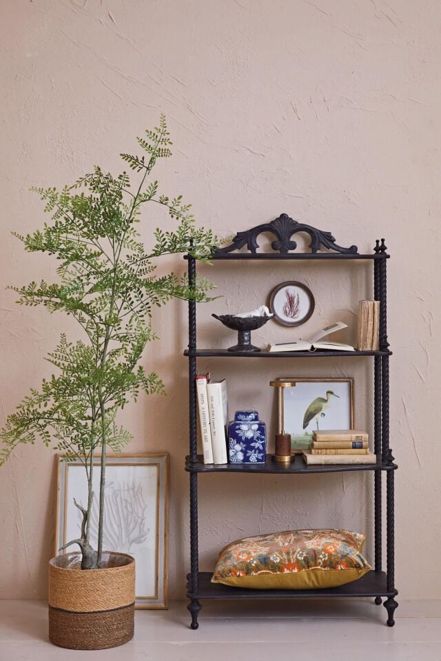 Mavi ve Beyaz Desenli Çini Vazo & Kavanoz