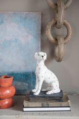 Hand-Painted Dekoratif Köpek Figürü