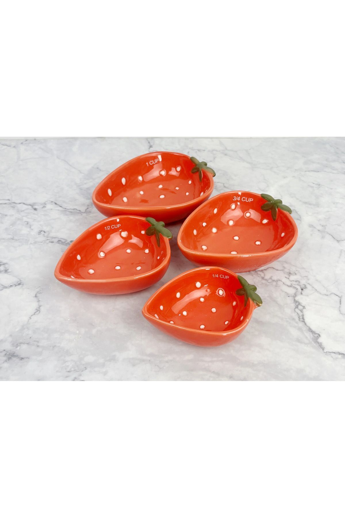 Çilek Şekilli Ölçüm Kapları