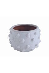 Noktalı Terracotta Saksı & Vazo