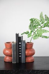 Terracotta Renkli Kitap Destekleri