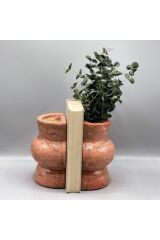 Terracotta Renkli Kitap Destekleri