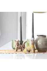 Hand-Painted Kedi Mum Tutacağı