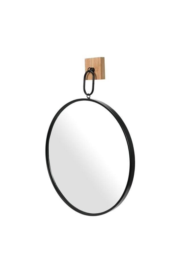 Yuvarlak Metal Duvar Aynası